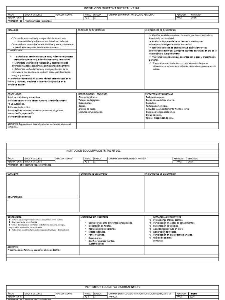 0_PLAN DE ESTUDIOS ETICA Y VALORES DE 6° A 11° PROFESORA YAZMINA (1