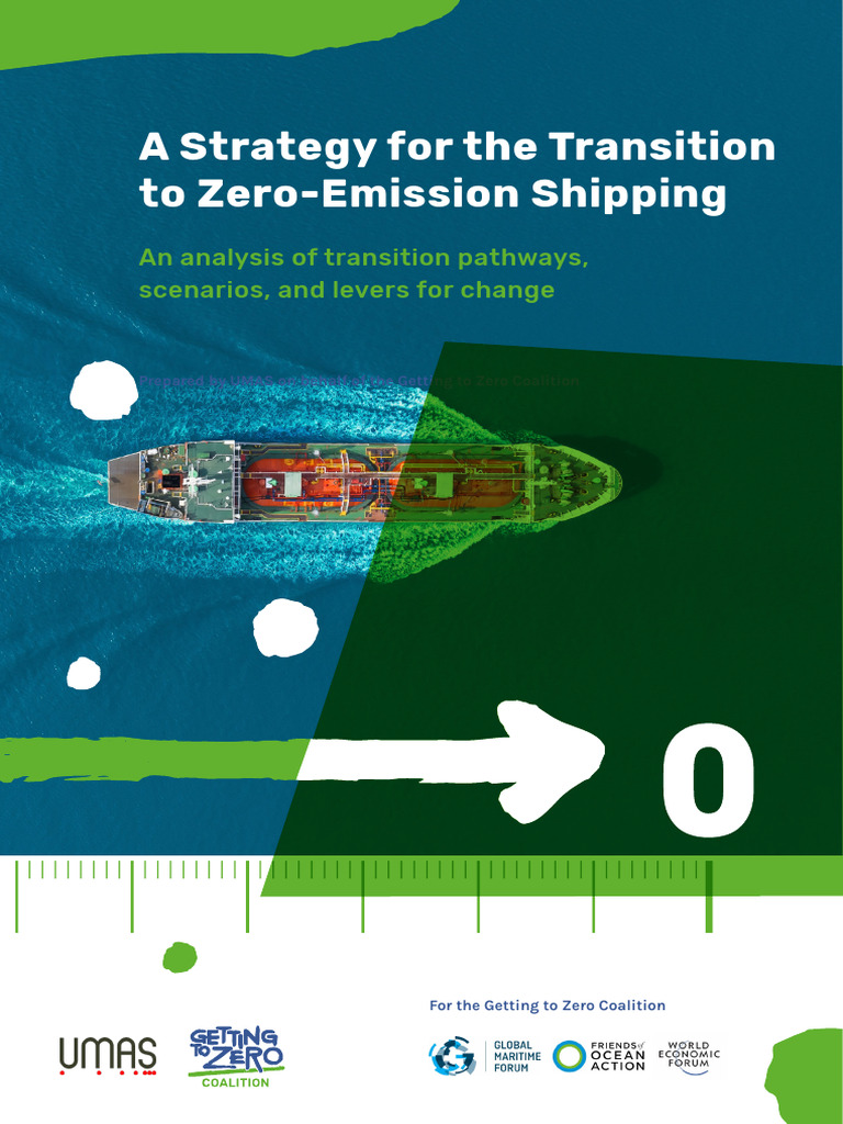 A Strategy For The Transition To Zero Emission Shipping Pdf Climate