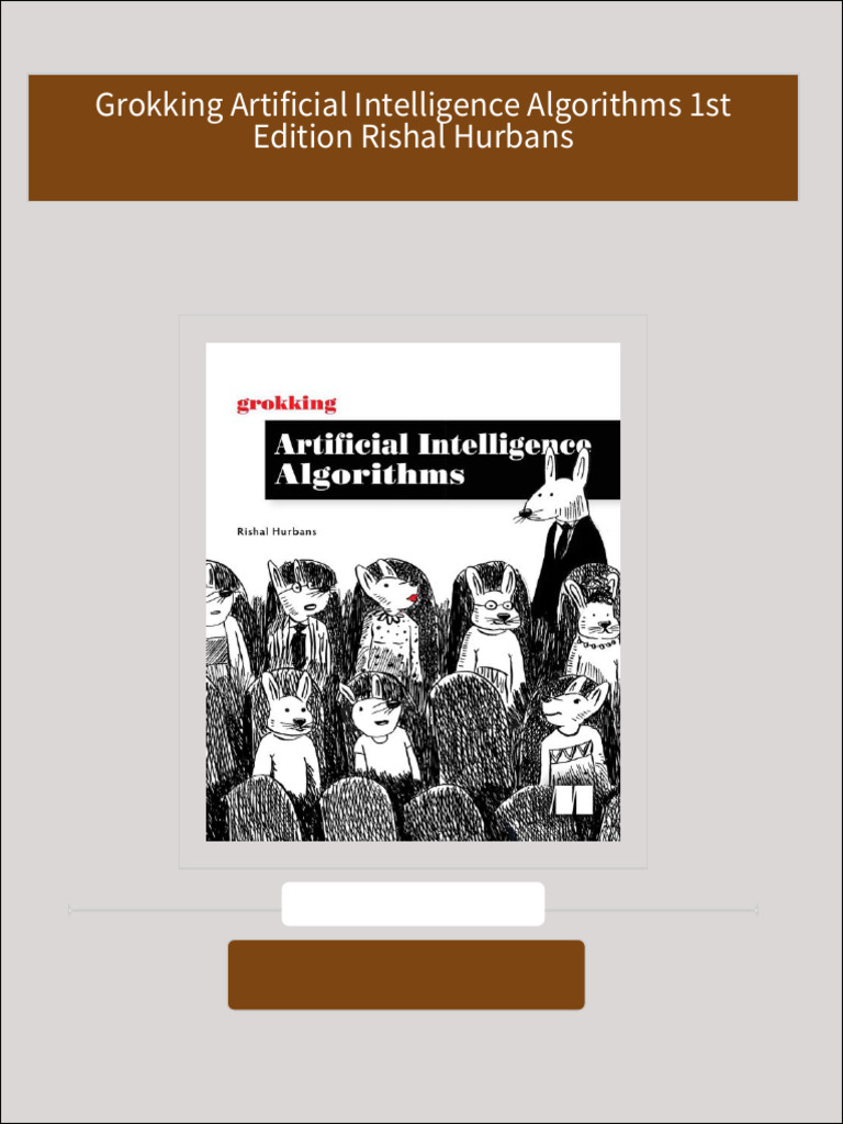 Full download Grokking Artificial Intelligence Algorithms 1st Edition ...
