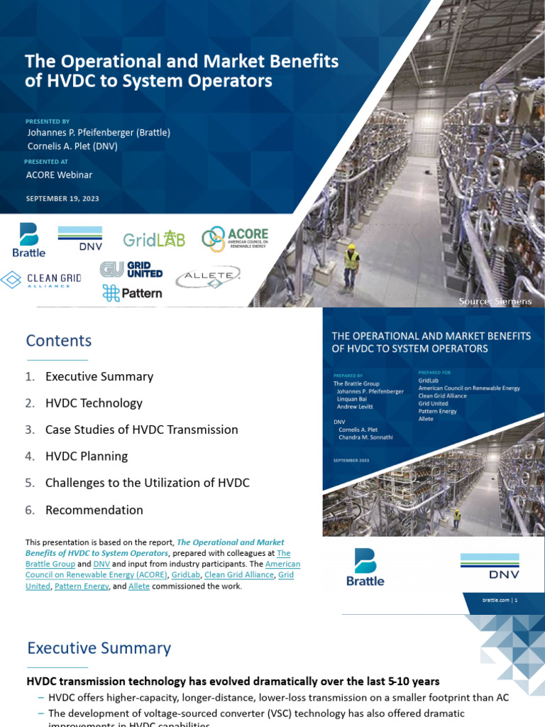 HVDC Solutions for Urban Power Infeed | PDF | High Voltage Direct ...