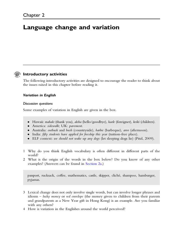 Introducing_Global_Englishes - Chapter 2 | PDF | Stress (Linguistics ...