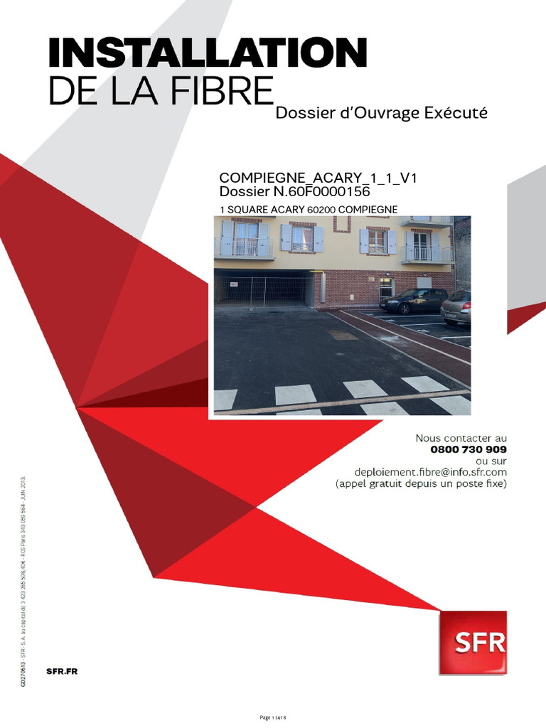 Installation Fibre Optique à Compiègne | PDF | Fibre optique