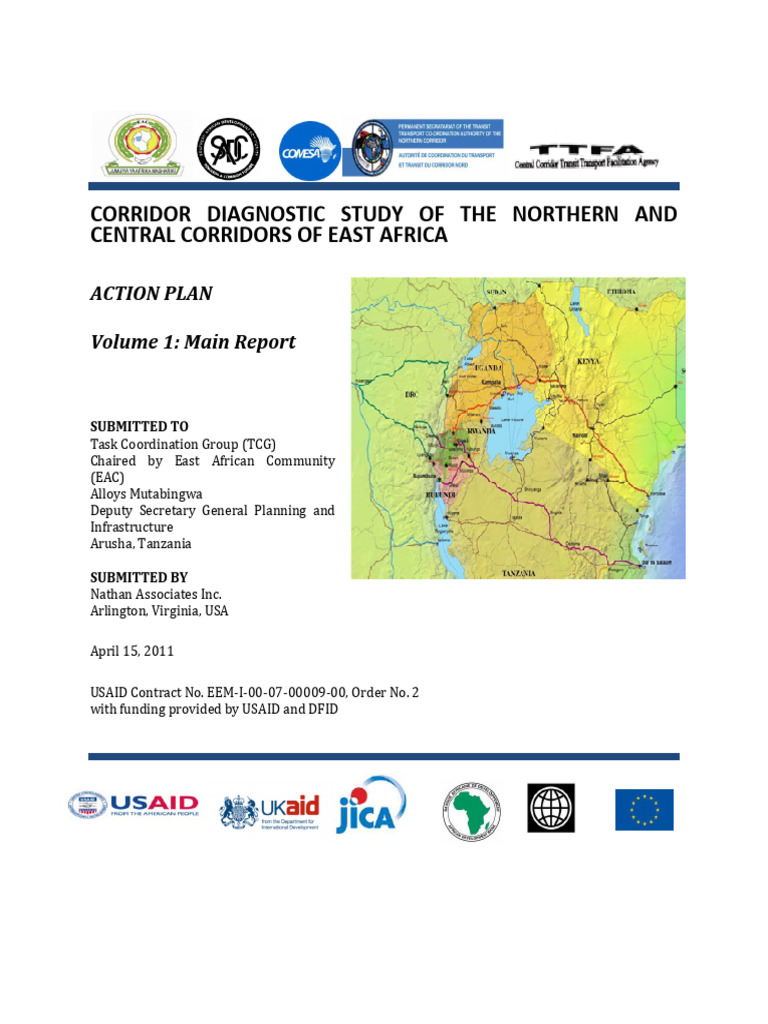 East Africa Corridor Study Report | PDF | Port | Transport