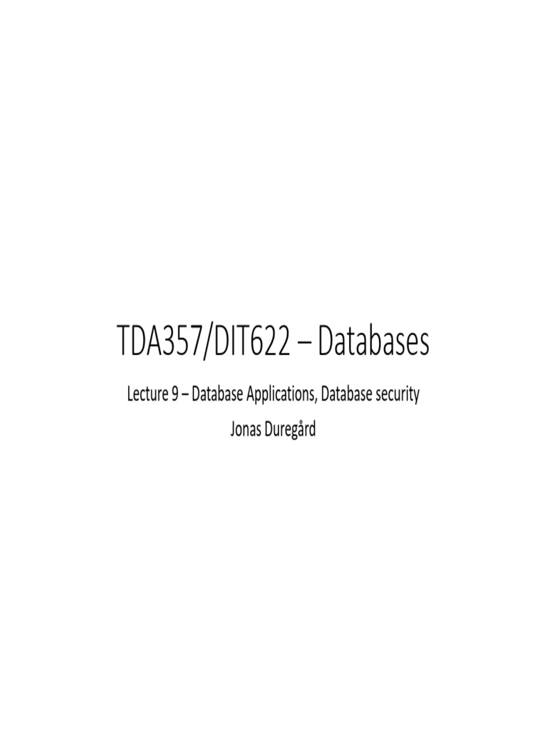 Database Connectivity with JDBC and psycopg2 | PDF | Databases ...