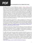 Perfil o Epítome Autobiográfico de Luis Alberto Pita Santos