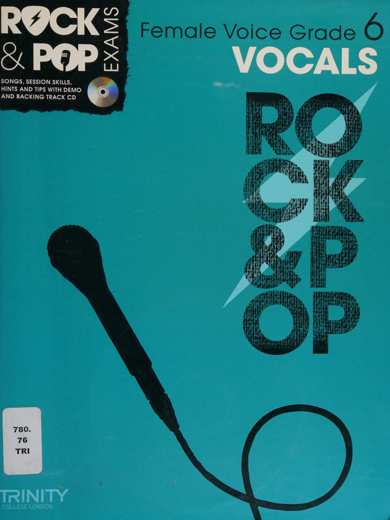 Trinity rock pop exams vocals grade 6 trinity college london
