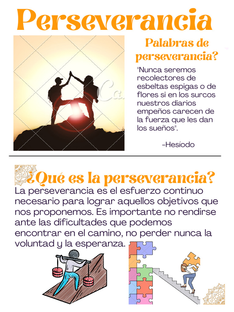Claves de la Perseverancia y Éxito | PDF