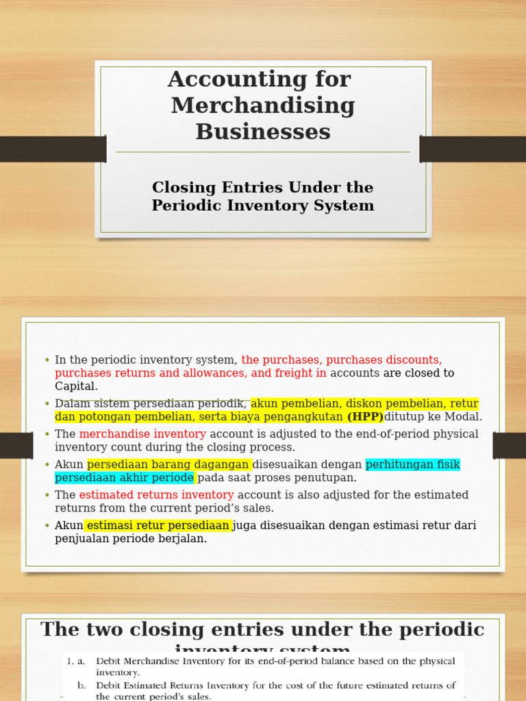 Accounting For Merchandising Business (Session 6) | PDF