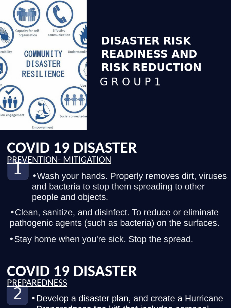 DRRR PRESENTATION | PDF | Emergency Management