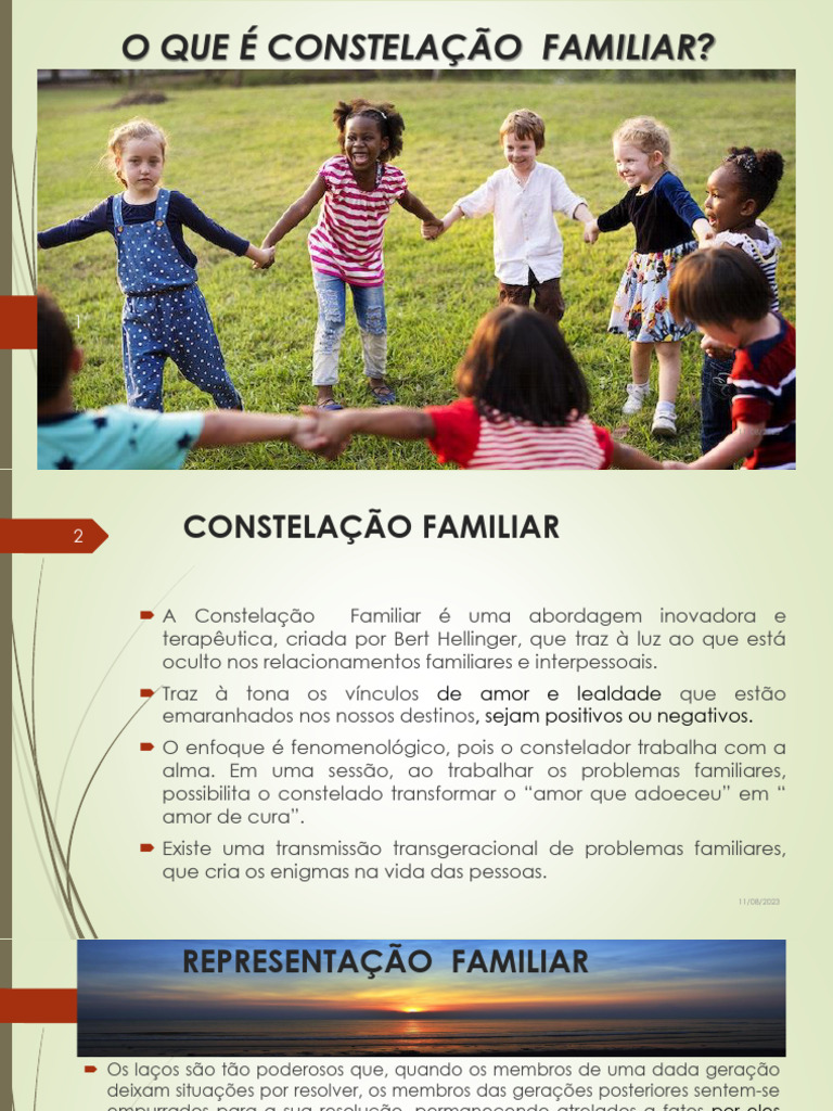 o Que é Constelação Familiar 2 PDF | PDF | Família | Amor