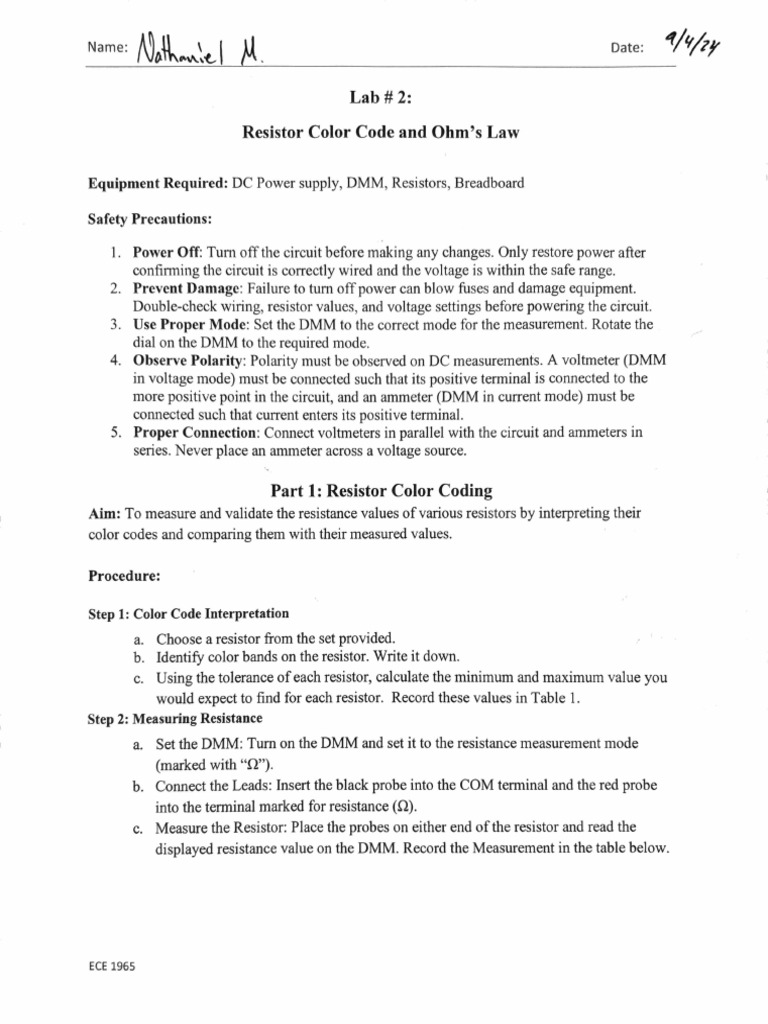 Ece Lab Pdf