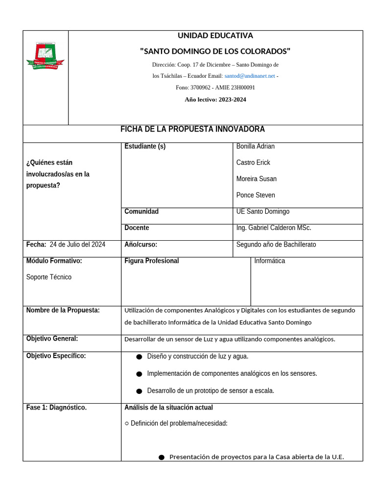 Prototipo de Sensores para Estudiantes | PDF | Electrónica | Diodo