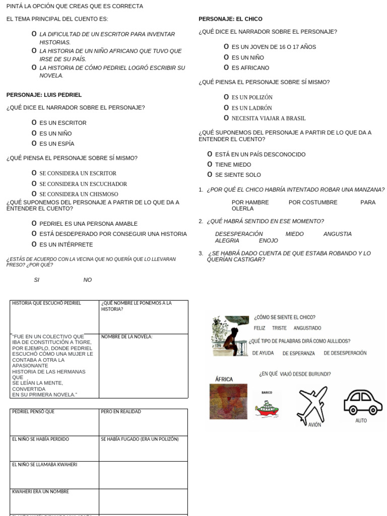 Kwaheri Adaptado 6to | PDF