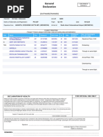 General Declaration for Aviation Flights | PDF | Aviation | Public Health