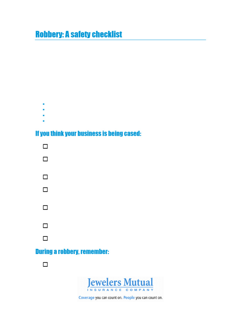 Robbery | PDF | Robbery | Crimes