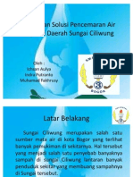 Analisa Dan Solusi Pence Mar An Air Sungai Di Daerah