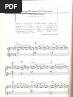 Ryuichi Sakamoto Merry Christmas Mr Lawrence Sheet Music Pdf Christmas Shintoism