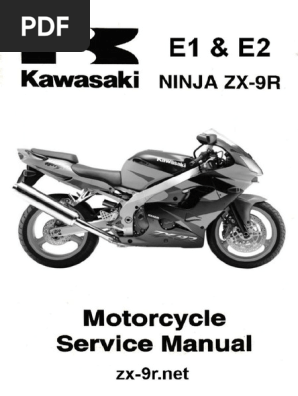 ZX-9R E Service Manual | PDF