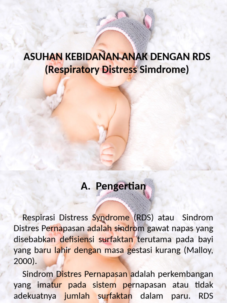 Asuhan Kebidanan RDS pada Bayi Prematur | PDF