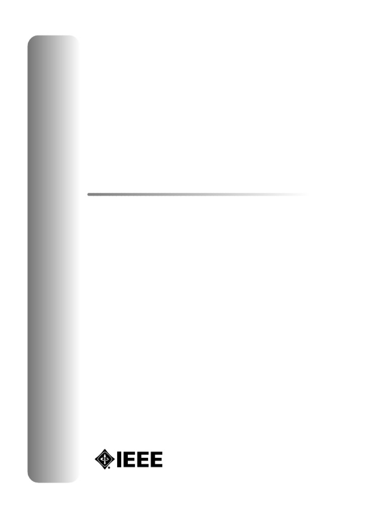 IEEE Standard Specification Format Guide and Test Procedure For ...