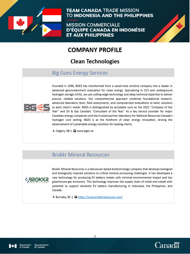 TCTM Cleantech Company Profile FINAL | PDF | Sustainable Energy ...