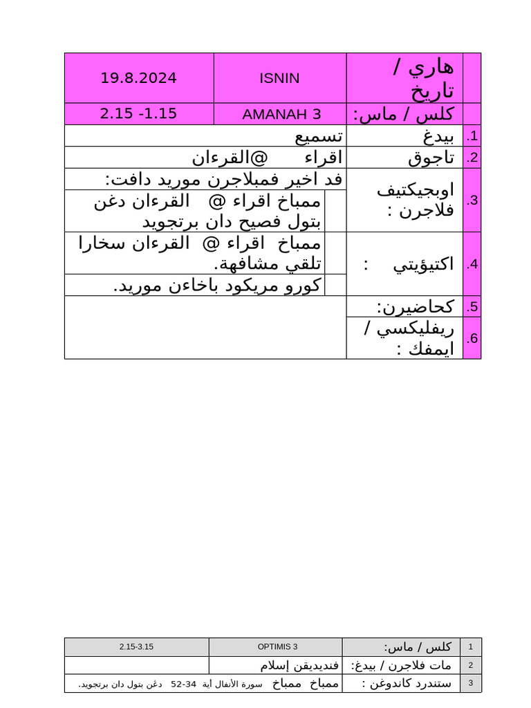 Rabu 2 | PDF
