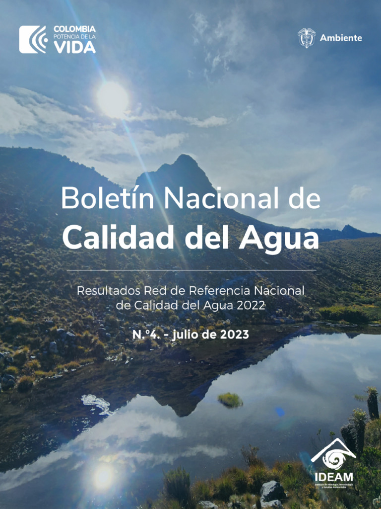 Informe 2022: Calidad del Agua en Colombia | PDF | Agua | Colombia