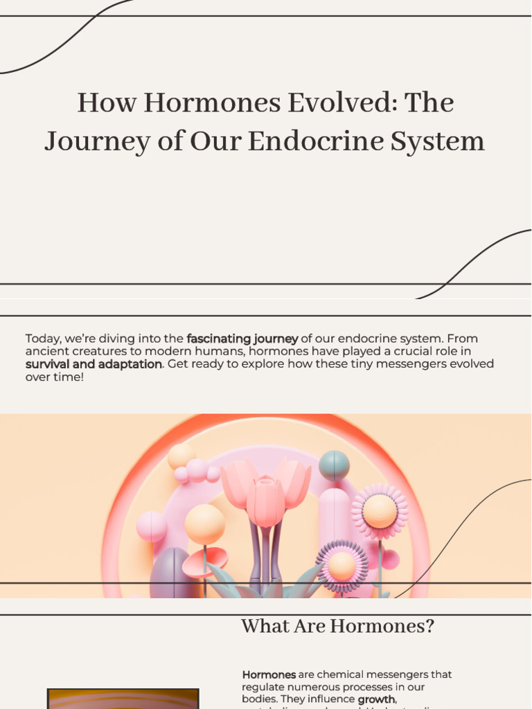 Evolution of Hormones and Endocrine Systems | PDF | Hormone | Endocrine ...