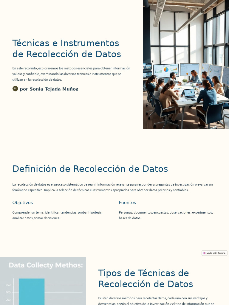 Técnicas y Herramientas de Recolección de Datos | PDF | Metodología de ...