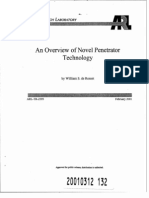 William S. de Rosset- An Overview of Novel Penetrator Technology