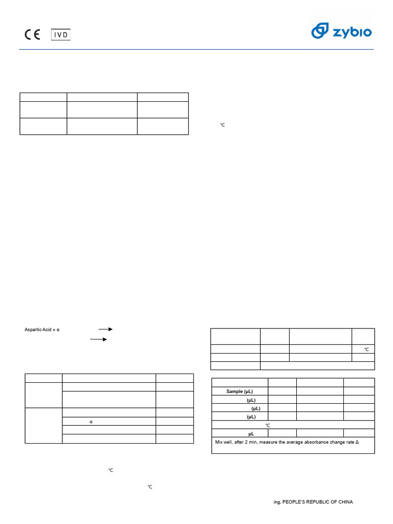 AST-Instructions For Use-V3.0 | PDF | Reference Range | Clinical Medicine