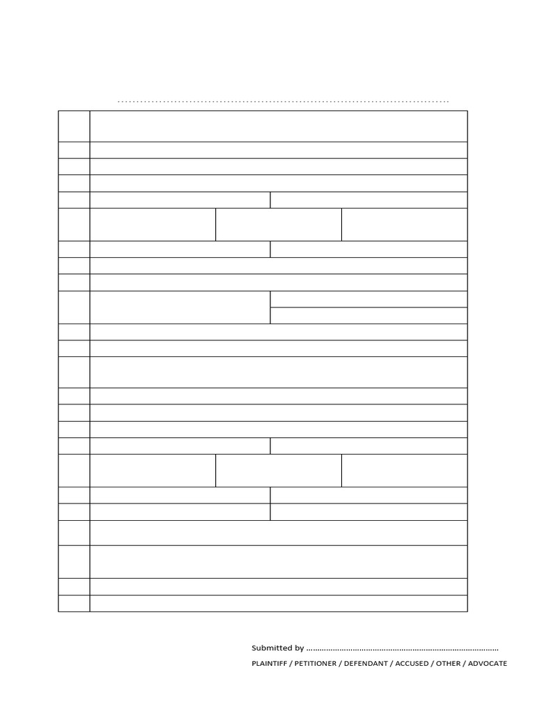 Case Information Sheet New1 | PDF | Separation Of Powers | Judiciaries