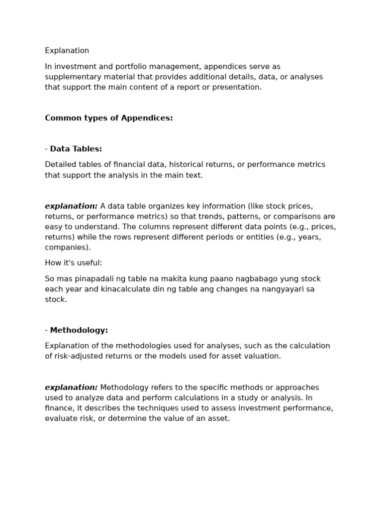 Explanation pdf financial risk risk