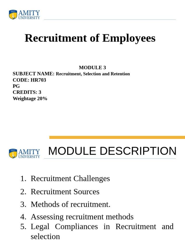 Employee Recruitment Strategies and Compliance | PDF | Recruitment ...