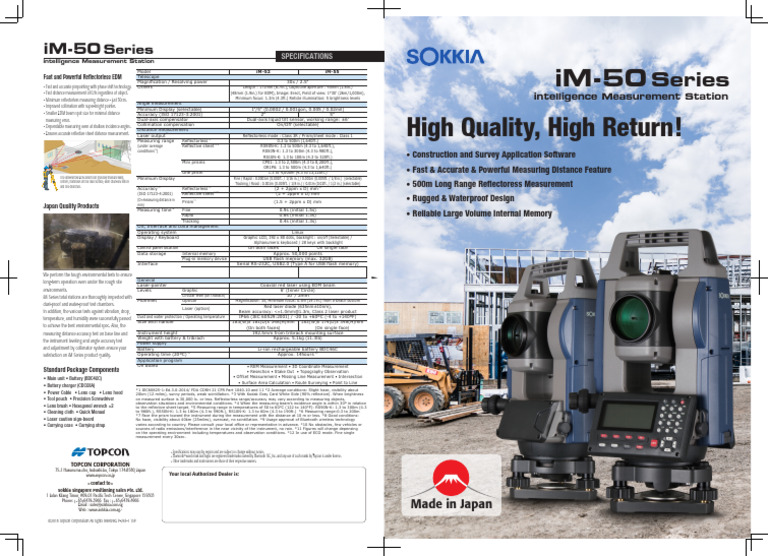 IM50 Brochure SDRbasic TSP Highres | PDF | Computer Keyboard | Bluetooth