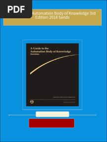 Complete Download Guide to the Automation Body of Knowledge 3rd Edition 2018 Sands PDF All Chapters