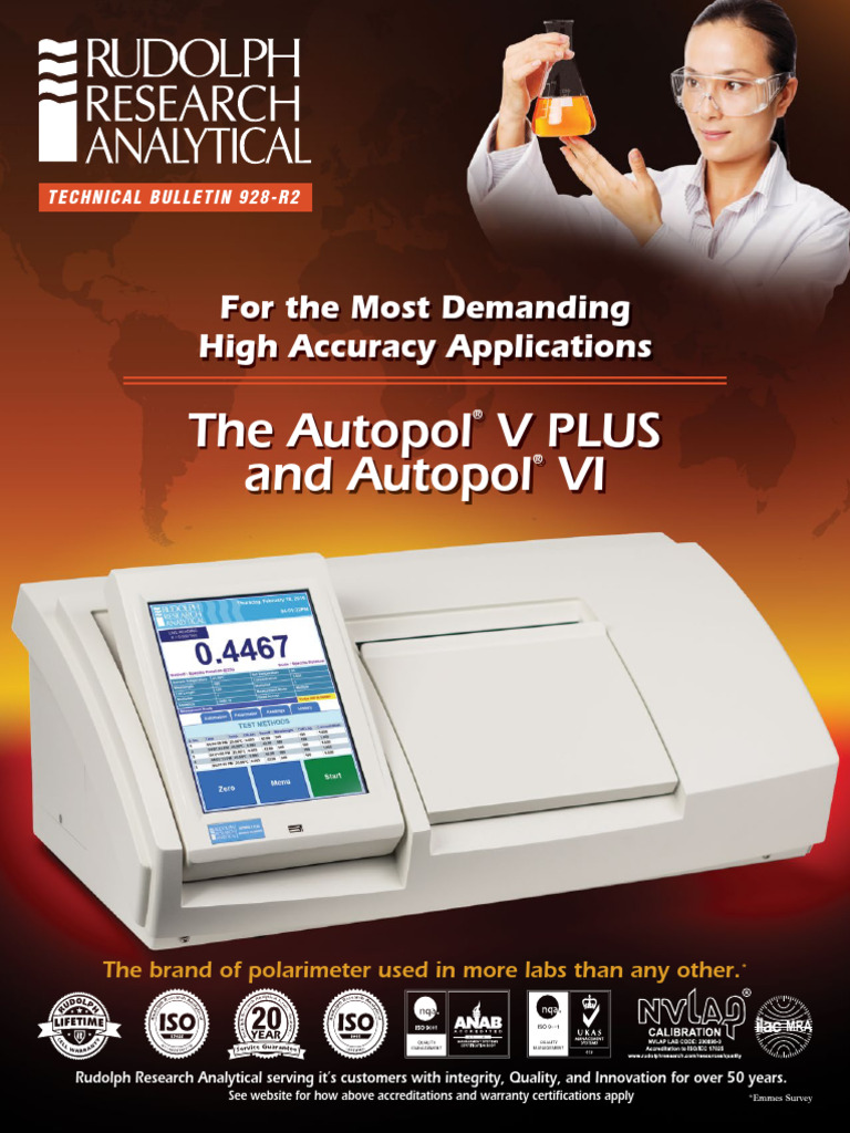Autopol V Plus | PDF | Calibration | Computing