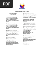 Bagong Pilipinas Pledge | PDF