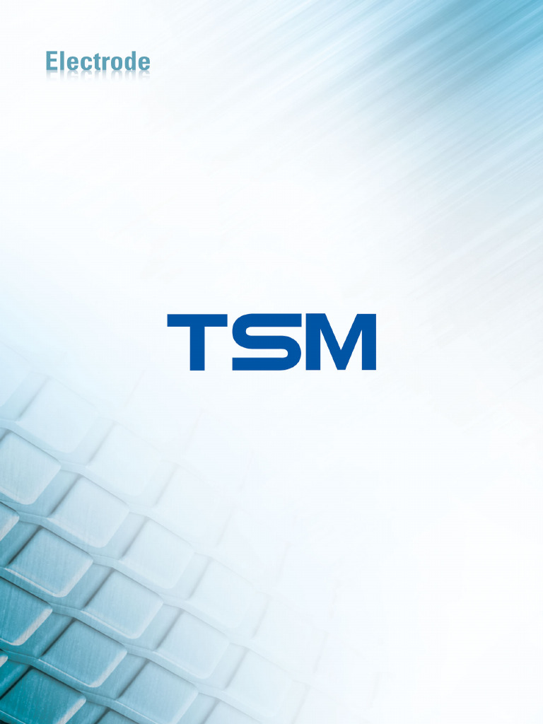 TSM-Electrode 311013 | PDF