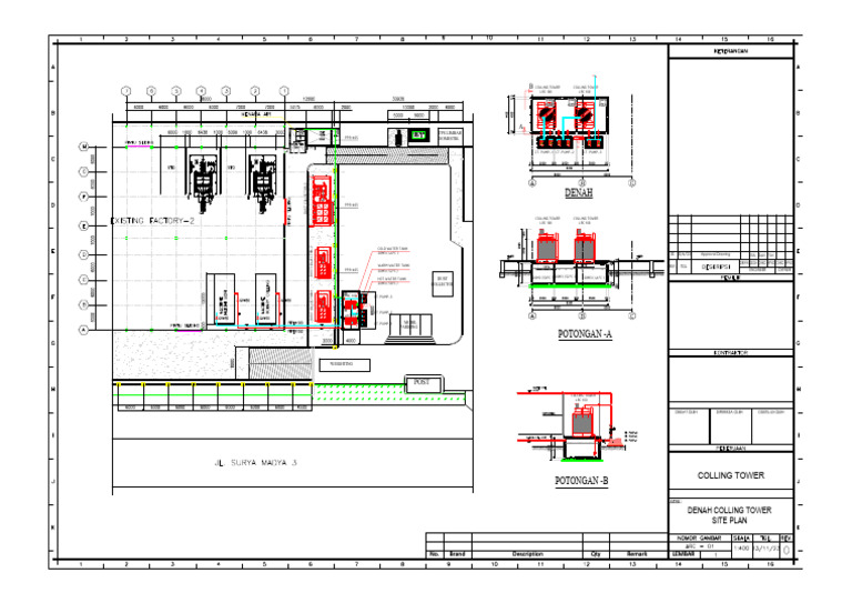 Colling Tower Site Plan | PDF