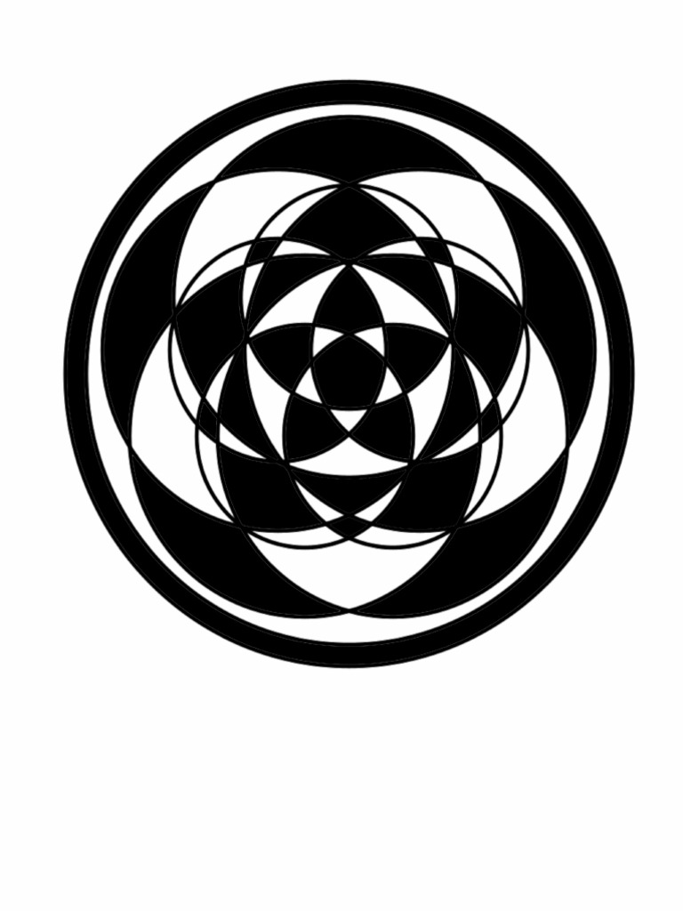 Pentagonal star in phi radius circle pdf