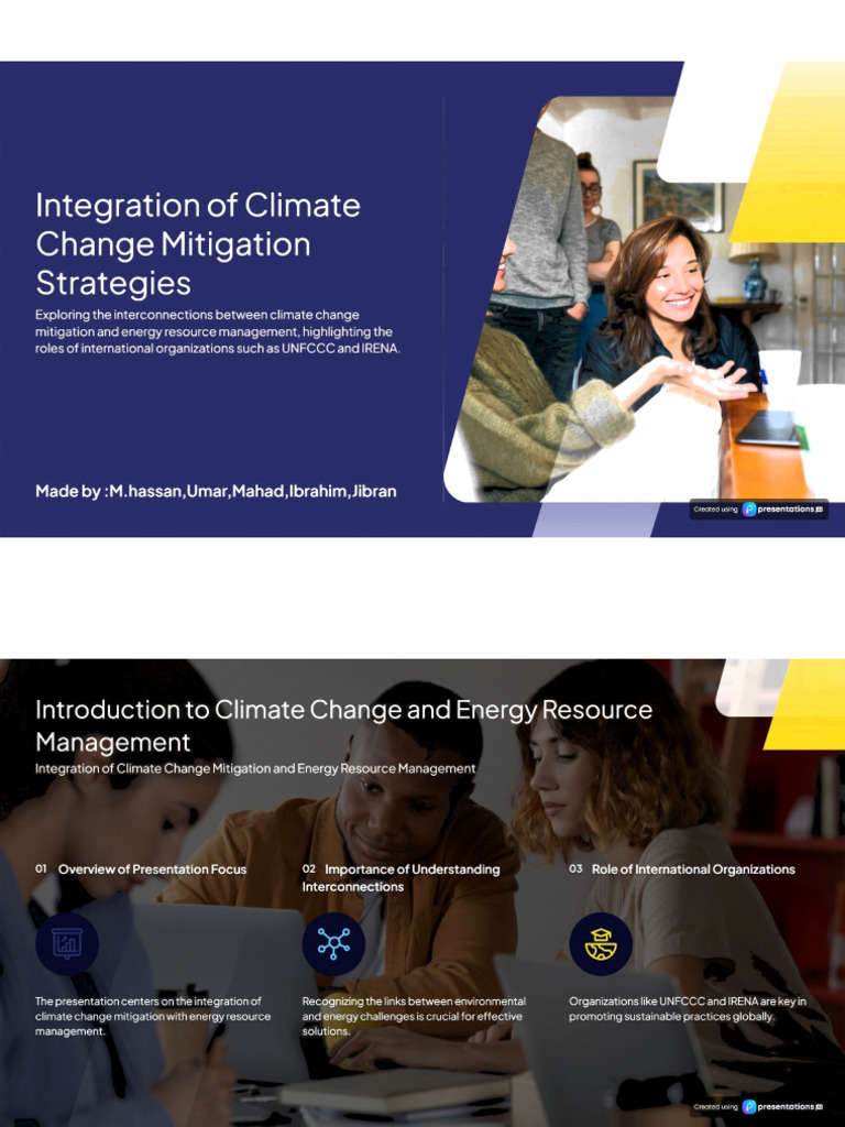 Integrating Climate Change Mitig | PDF