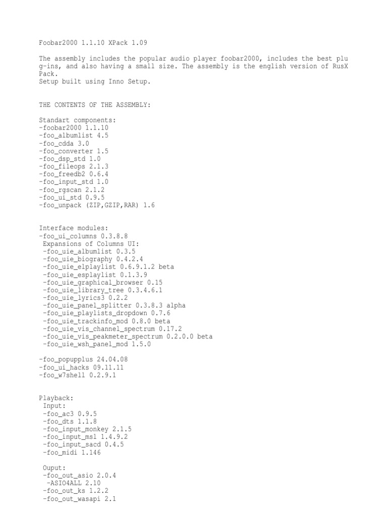 Readme | PDF | Multimedia | Digital Audio