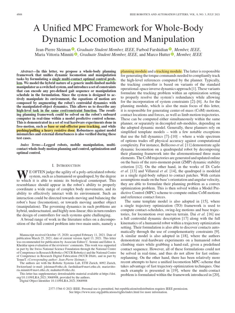 A Unified MPC Framework for Whole-Body Dynamic Locomotion and ...