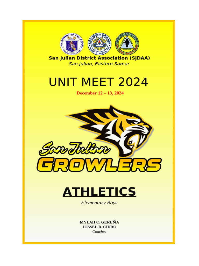 Unit Meet Folder Cover | PDF