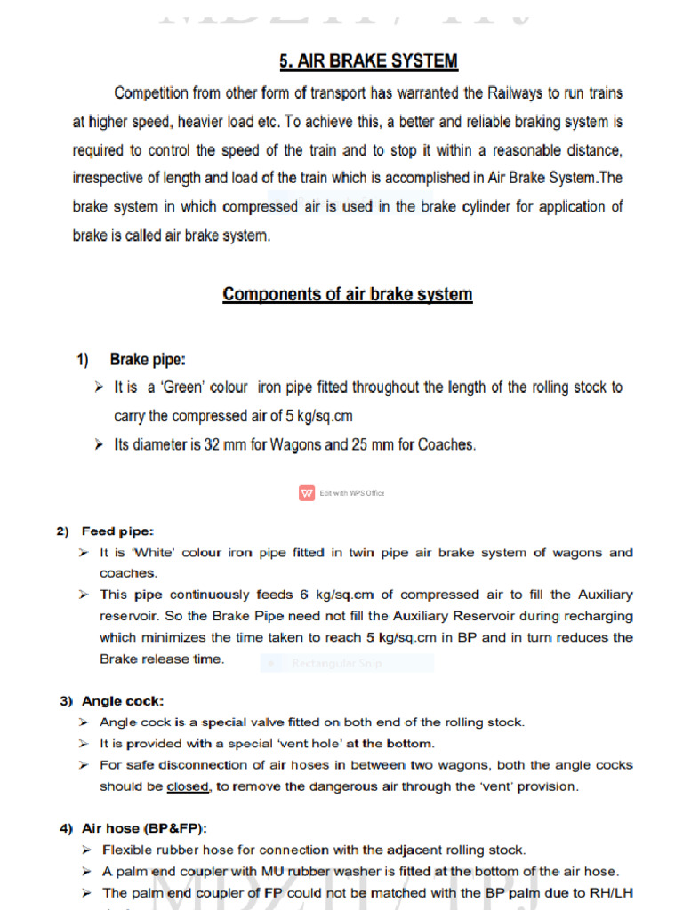 Brake system & Bpc | PDF