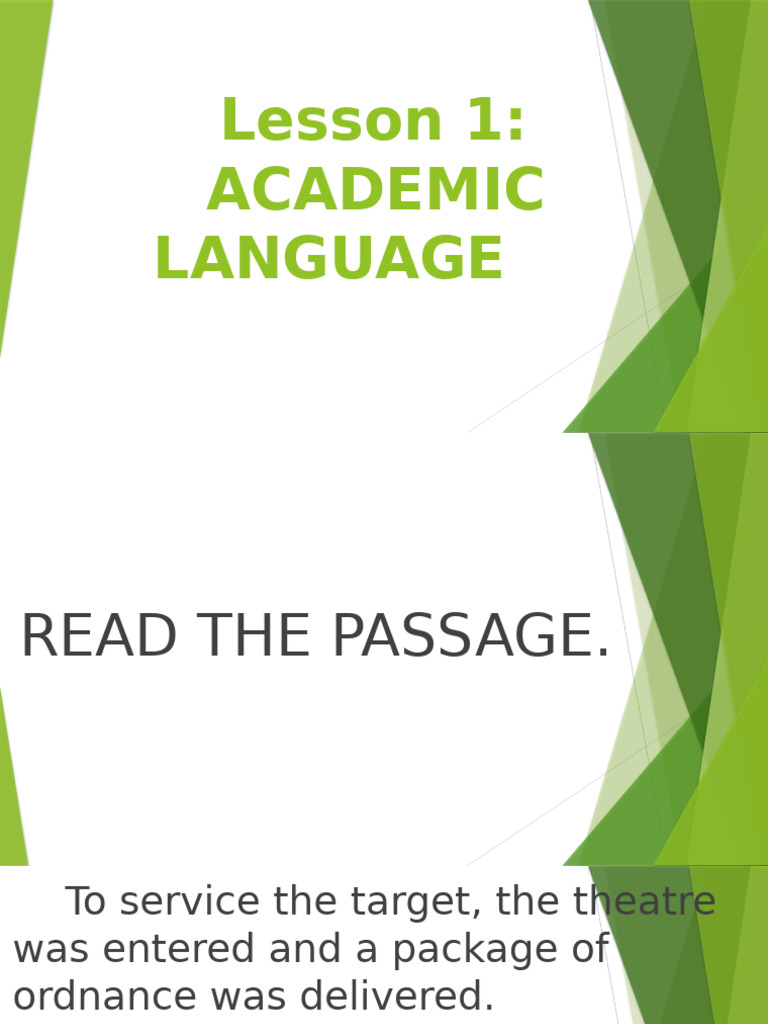 Understanding Academic vs. Non-Academic Language | PDF | Jargon | Human ...