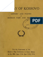 The Lay of Kosovo History and Poetry On Serbia S Past and Present 1389 1917 1917 Frederick William Harvey C Oman Sir Arthur Evans T R GJ