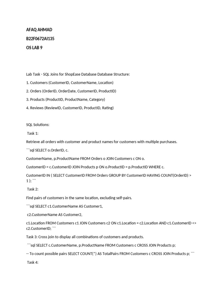 Afaq Os Lab 5 | PDF