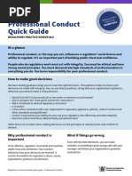 EGBC Code of Ethics Overview | PDF | Conflict Of Interest | Safety